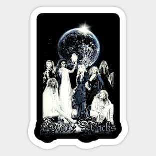 Stevie Nicks Vintage Rock Music Sticker